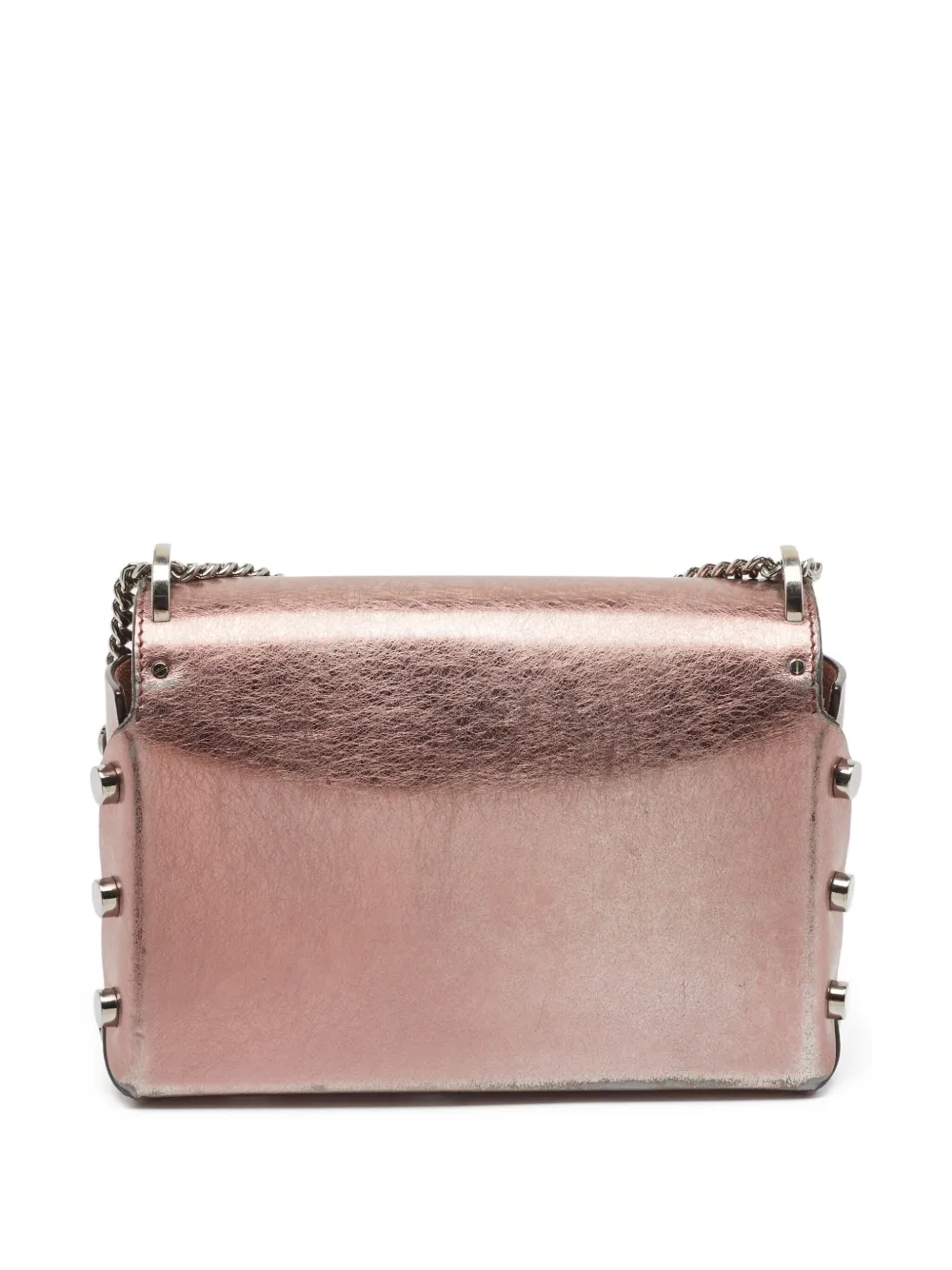 Jimmy Choo Pre-Owned Lockett metallic-effect shoulder bag | Image 2