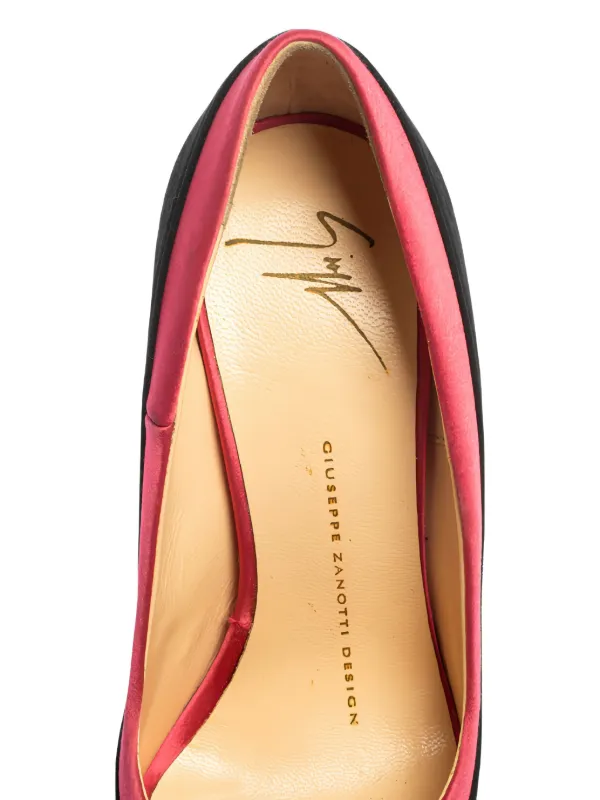 Giuseppe Zanotti Vintage スエード パンプス 140mm | ブラック  