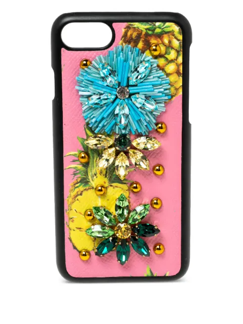 Dolce & Gabbana Pre-Owned embellished iPhone 7 case