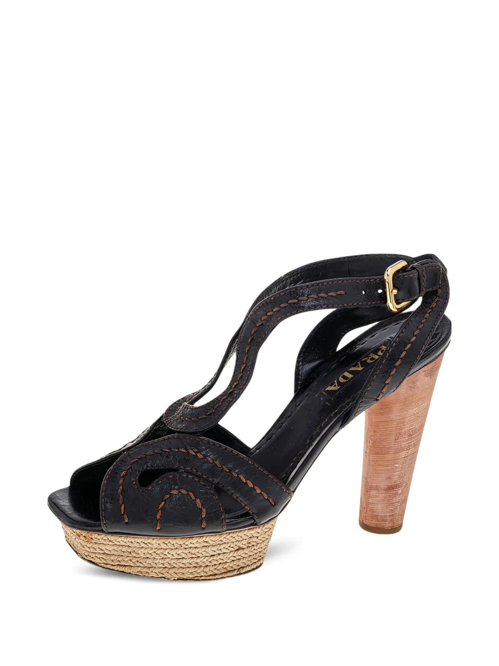 Prada Pre-Owned high-heel platform sandals | Image 2