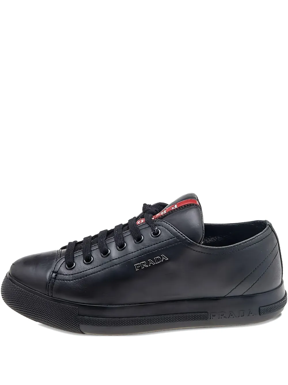 Prada Pre-Owned Sport lace-up sneakers - ブラック Prada Pre-Owned Sport lace-up sneakers - ブラック