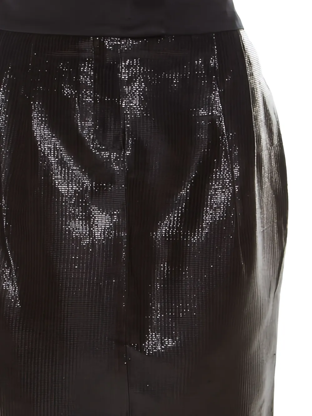 Escada Pre-Owned falda lápiz midi con efecto metalizado | Image 2