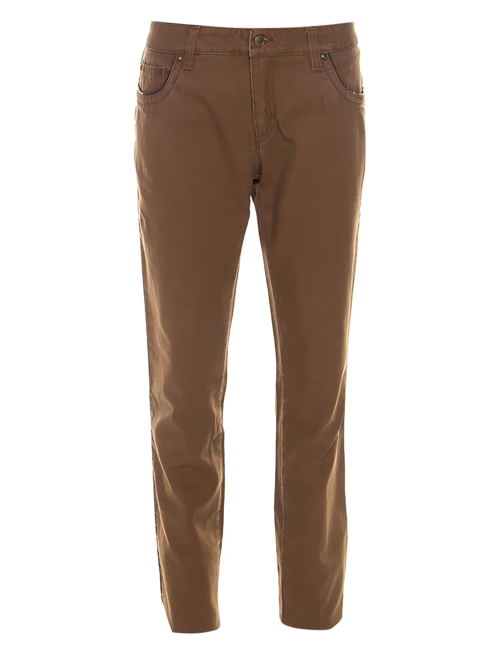 Roberto Cavalli Vintage 2005 cotton trousers | Brown | Image 1