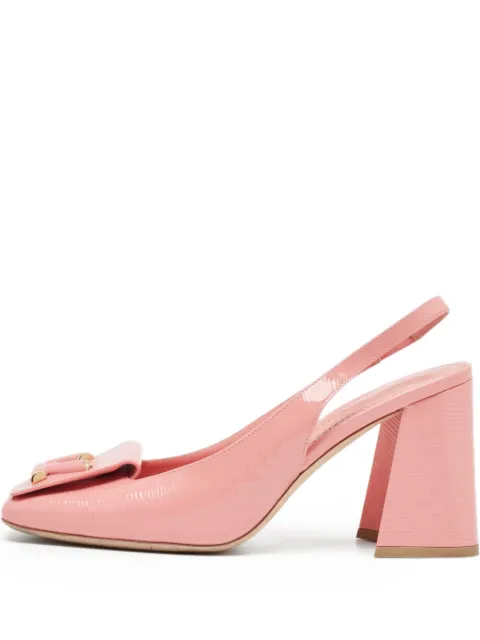 Louis Vuitton Pre-Owned 100mm patent sandals