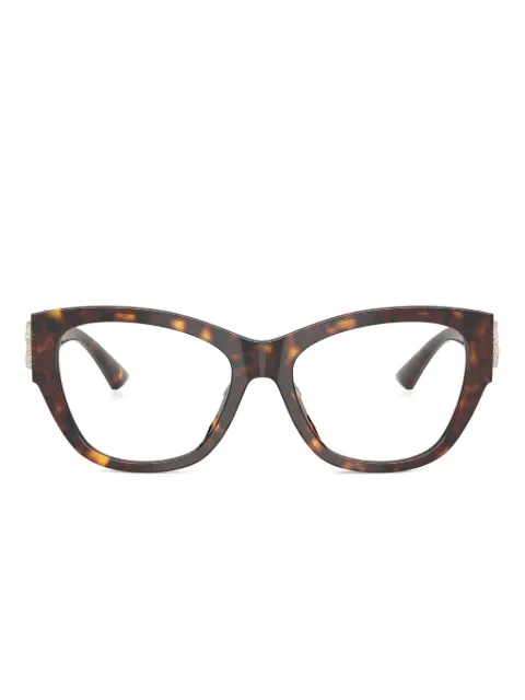 Jimmy Choo Eyewear lentes con armazón cat eye estilo carey