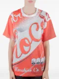 Moschino Pre-Owned 2024 Soda-print T-shirt - Red