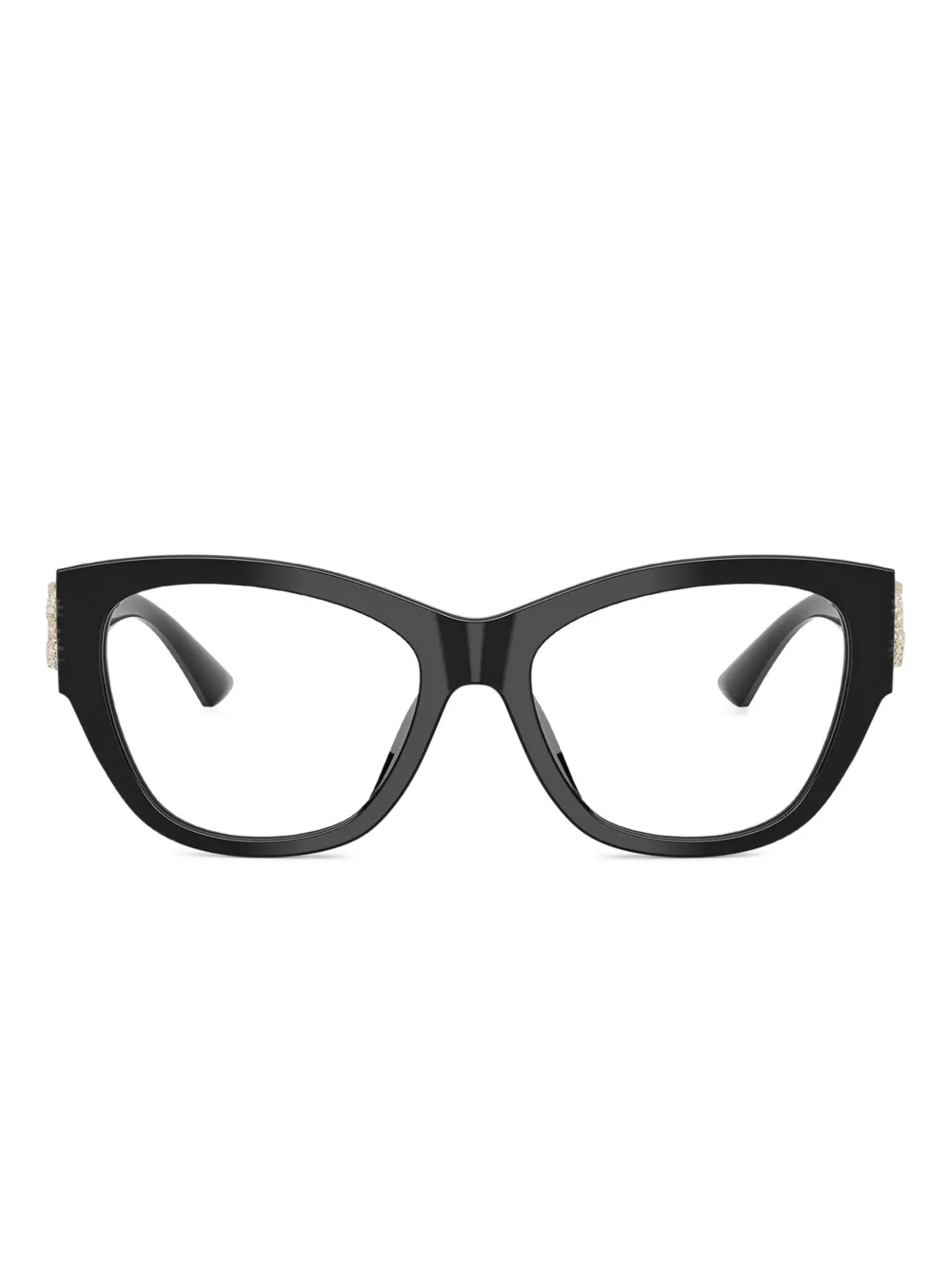 Jimmy Choo Eyewear crystal-embellished cat-eye glasses | Black | Image 1