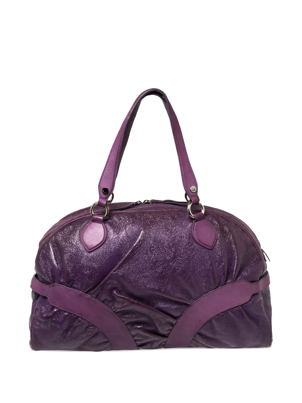 Moschino Pre-Owned draped-design leather tote bag | Pre-Owned | Image 2