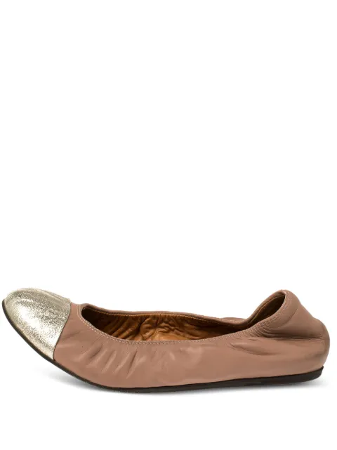 Lanvin Pre-Owned leather ballet flats