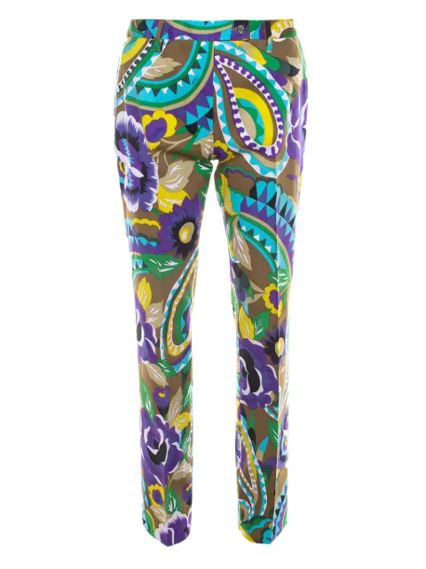 Etro Pre-Owned Paisley-print trousers