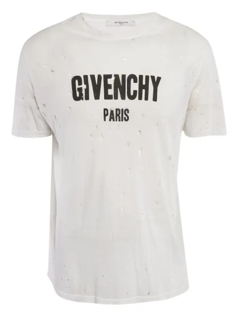 Givenchy Pre-Owned logo-print cotton t-shirt