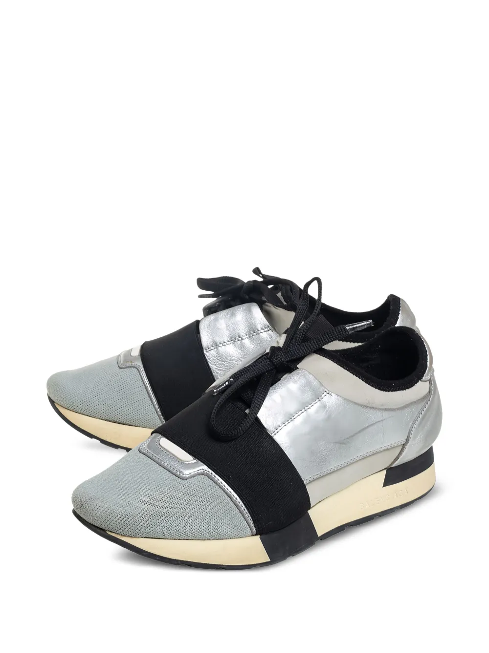 Balenciaga Pre-Owned Race Runner sneakers - Metallic