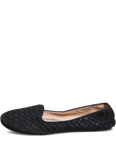 Bottega Veneta Pre-Owned flats Intrecciato de piel