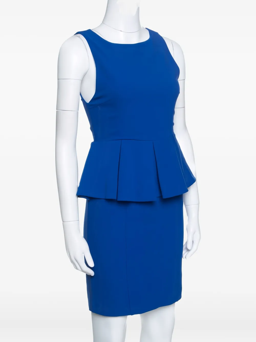 alice + olivia peplum dress - Blu