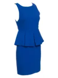 alice + olivia peplum dress - Blue