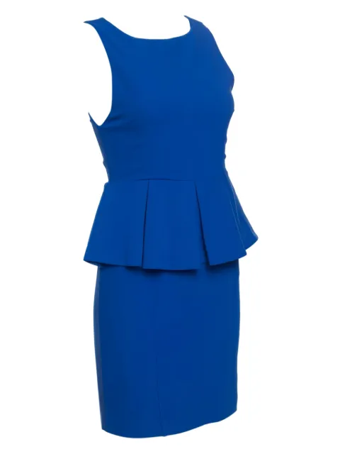 alice + olivia peplum dress