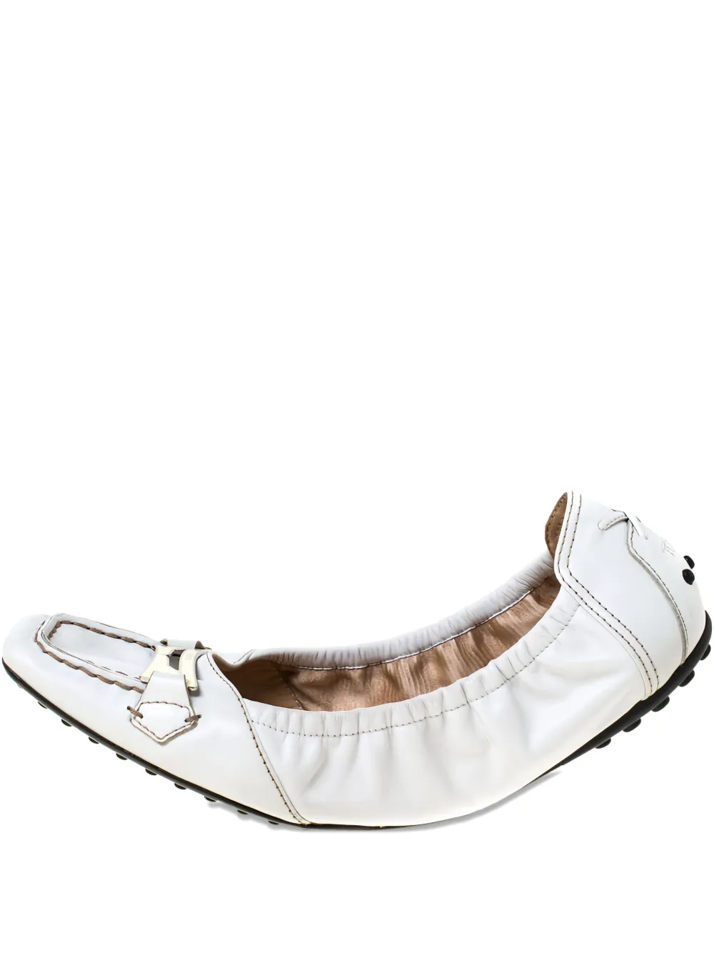 Tod's Vintage buckle-detail loafers - Grigio