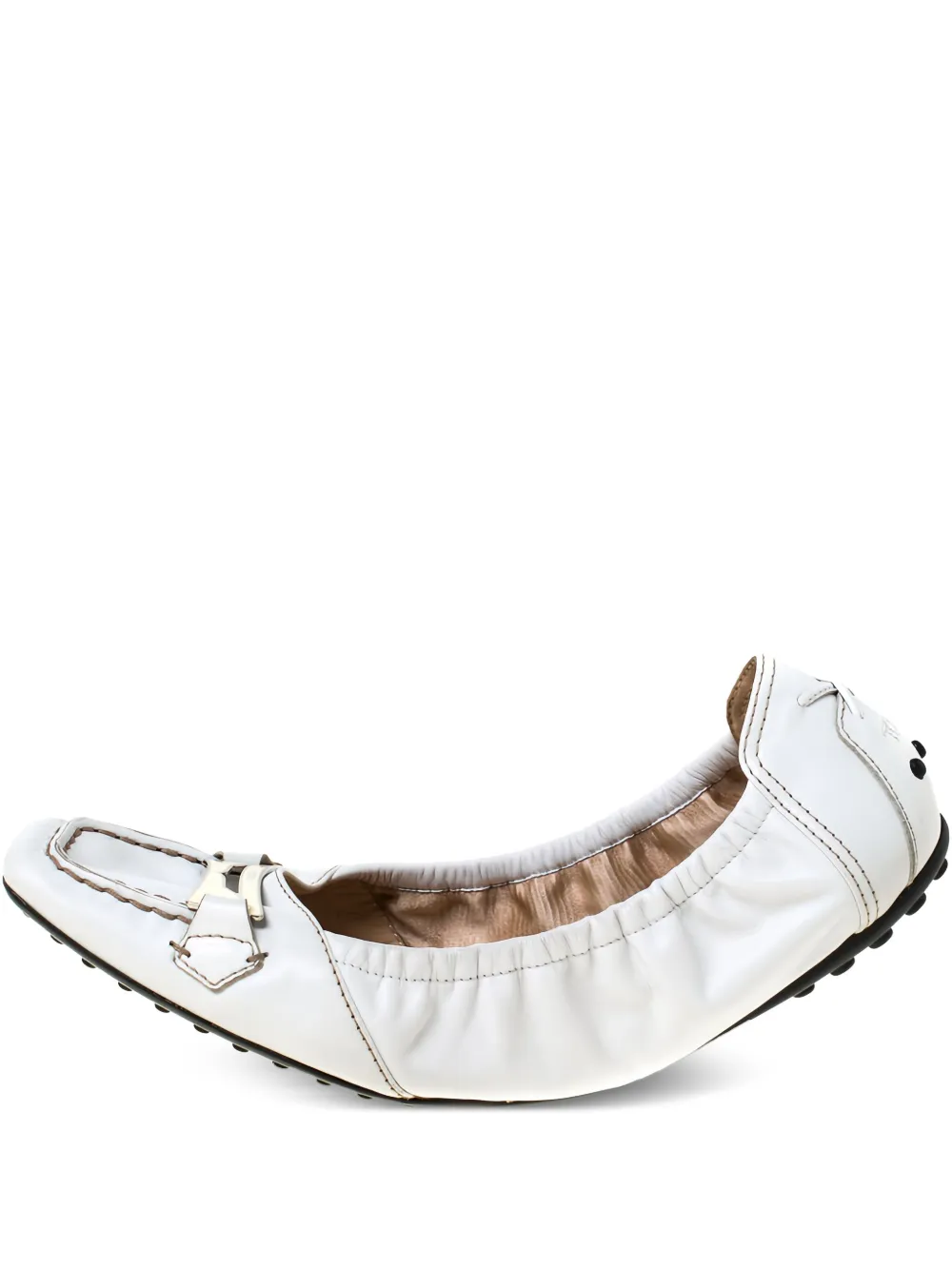 Tod's Vintage バックル ローファー - グレー Tod's Vintage バックル ローファー - グレー