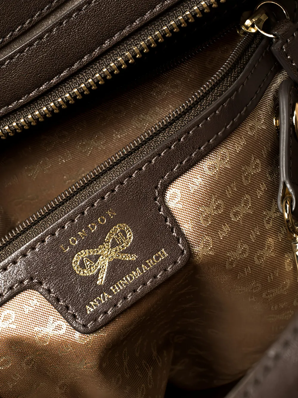 Anya Hindmarch Borsa tote a righe Pre-owned | Image 5