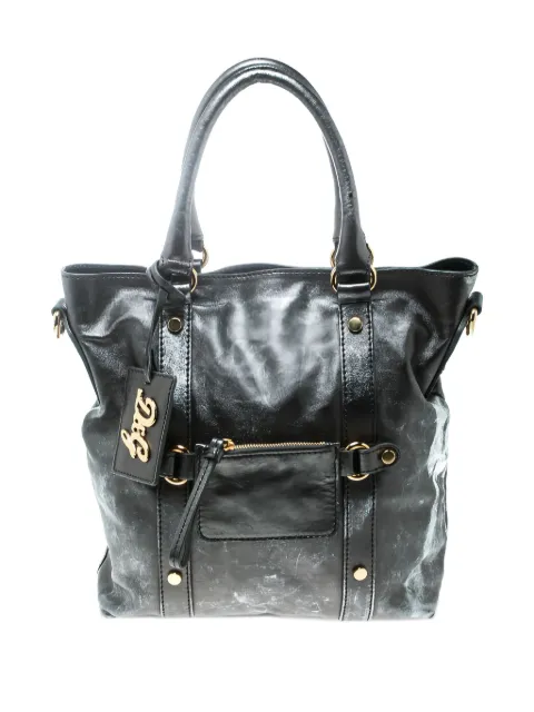 D&G Vintage metallic leather shoulder bag