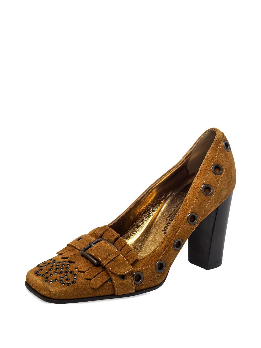 Dolce & Gabbana Pre-Owned 90mm suede pumps | Image 2