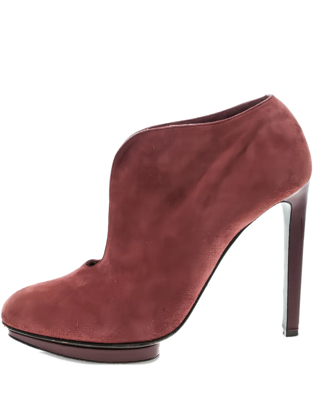 115mm leather ankle boots