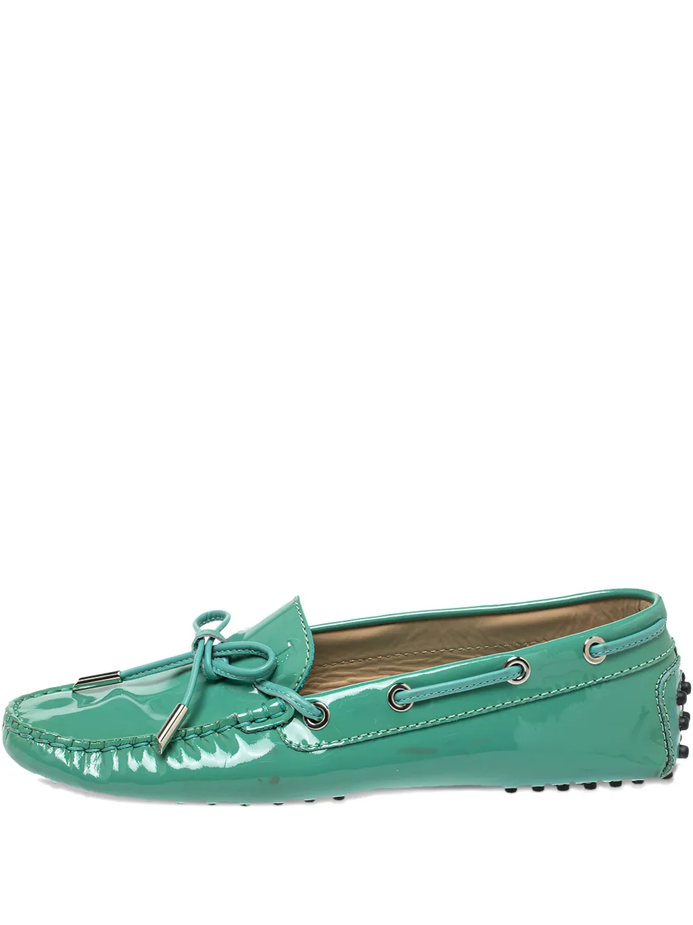 Tod's Vintage Gommini ドライビングシューズ - グリーン Tod's Vintage Gommini ドライビングシューズ - グリーン