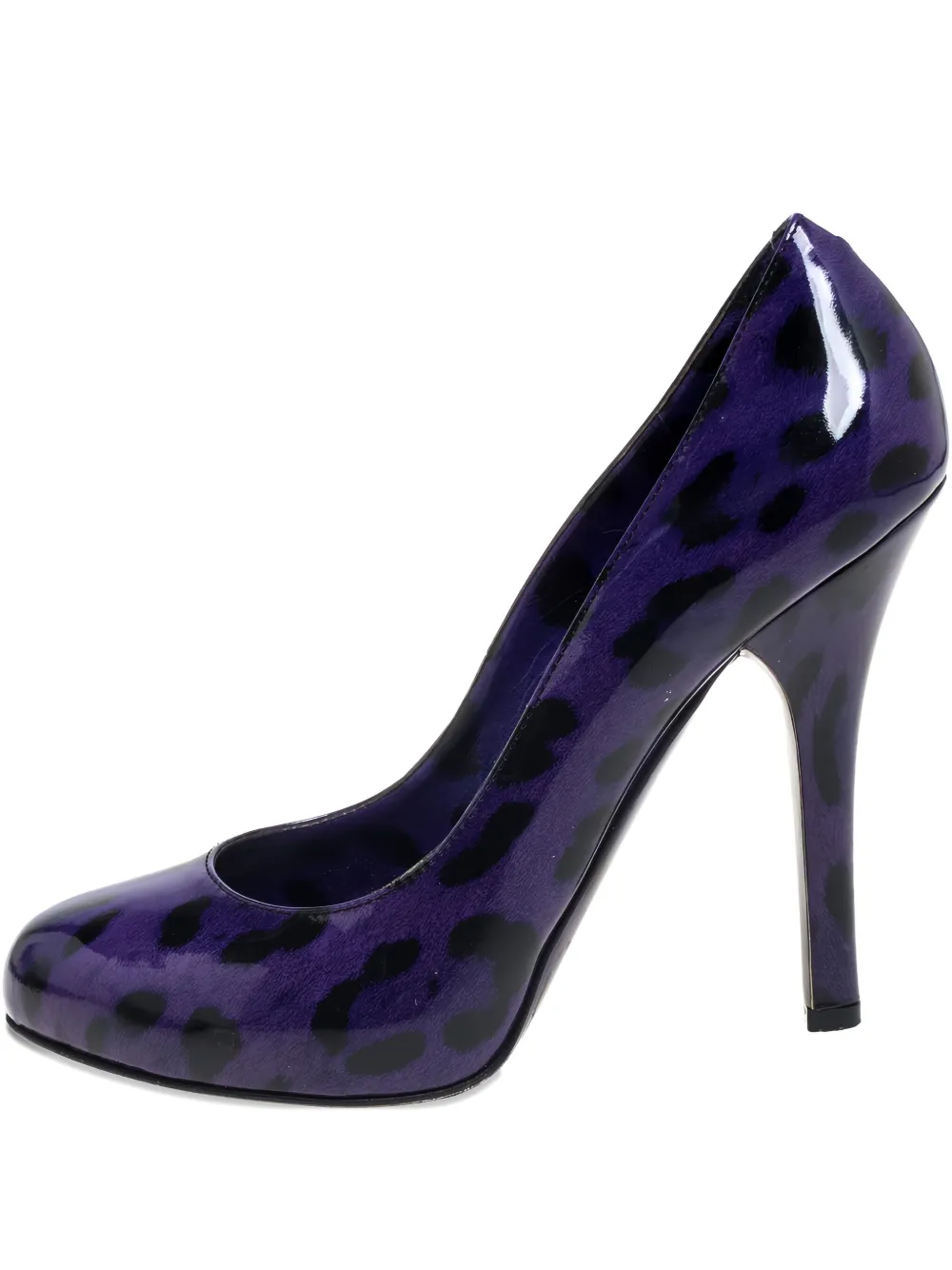 Dolce & Gabbana Pre-Owned 125mm leather heeled pumps | Purple | Image 1