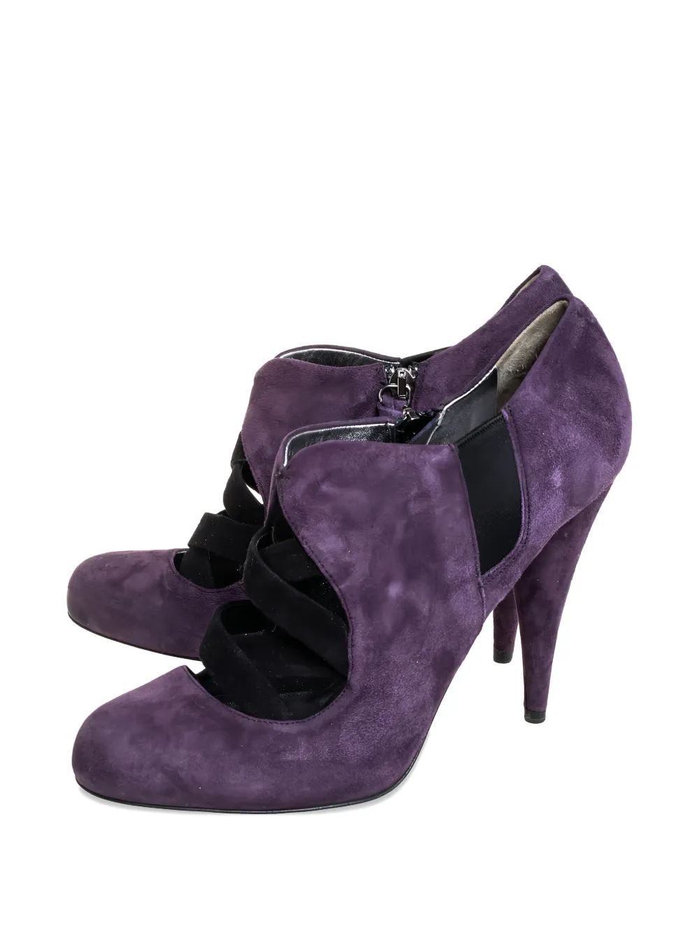 Miu Miu Pre-Owned 110mm suede ankle boots | Image 2