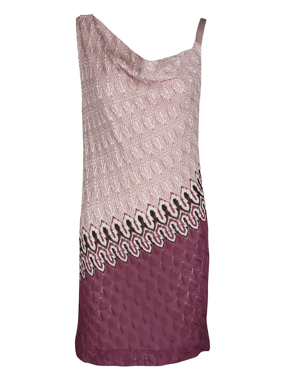 Missoni Pre-Owned drape-detail dress | Pink | Image 1