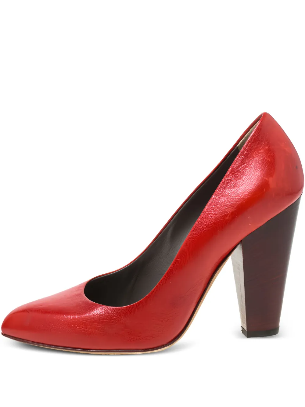 Pre-owned Dolce & Gabbana 105mm Leather Pumps