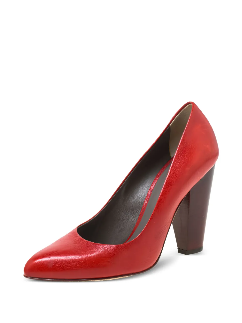 Pre-owned Dolce & Gabbana 105mm Leather Pumps