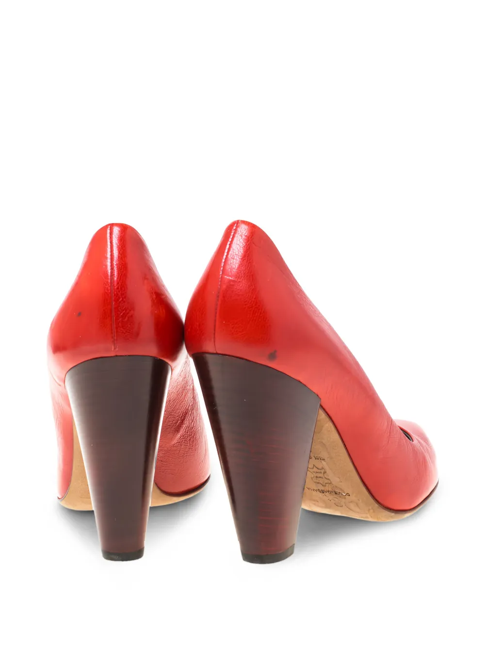 Pre-owned Dolce & Gabbana 105mm Leather Pumps
