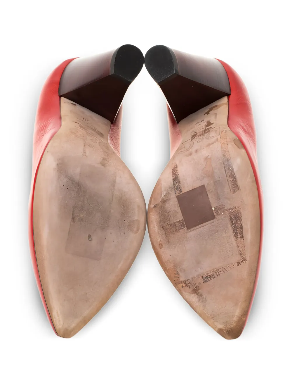 Pre-owned Dolce & Gabbana 105mm Leather Pumps