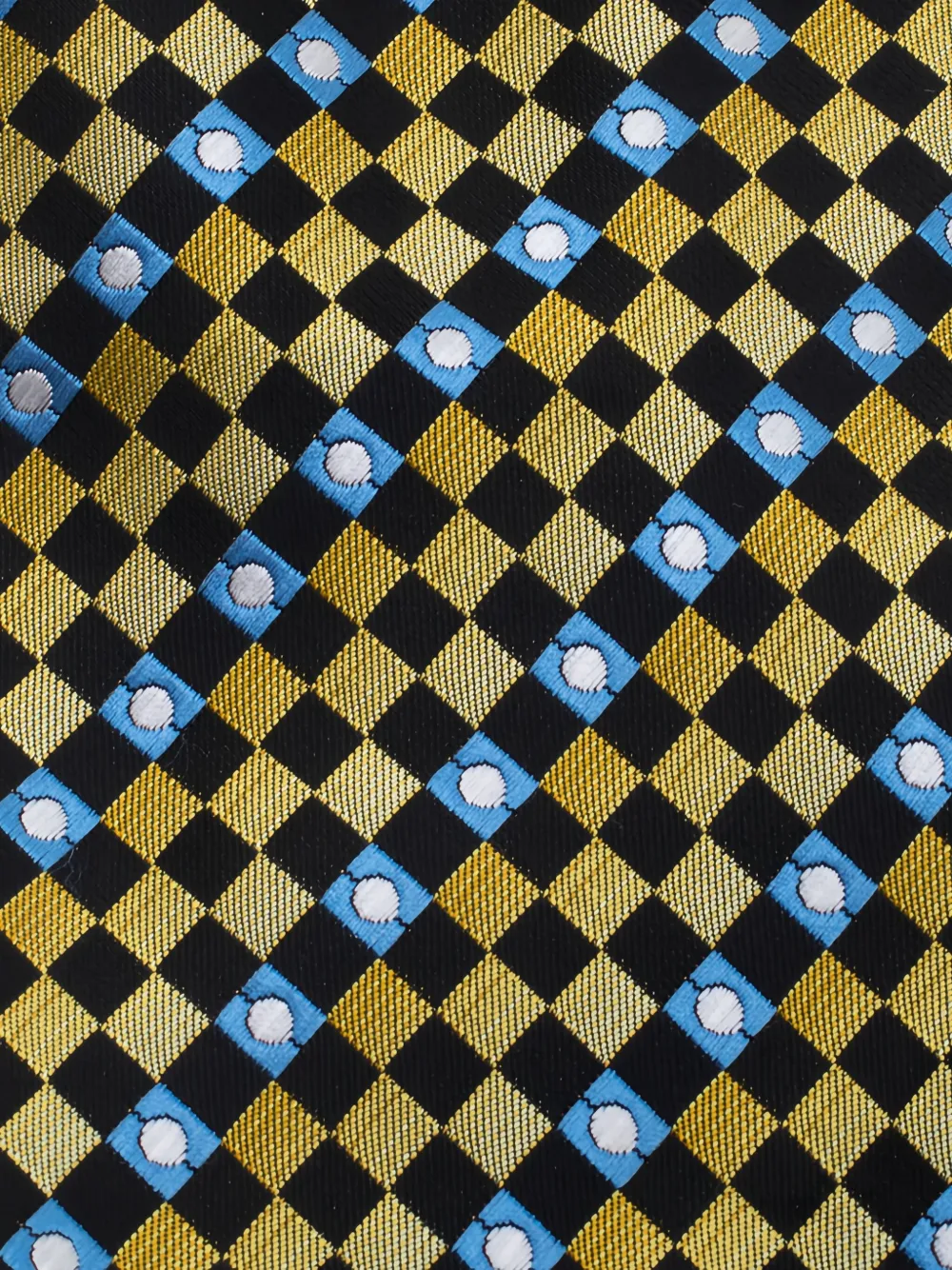 Lanvin Pre-Owned check-pattern silk tie | Image 2