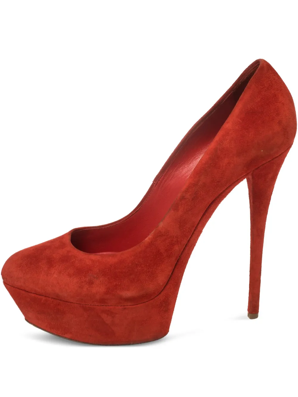 Casadei Vintage 150mm platform stiletto pumps | Red | Image 1
