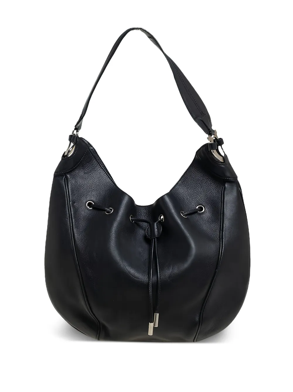 Ferragamo Pre-Owned leather shoulder bag | Black | Image 1