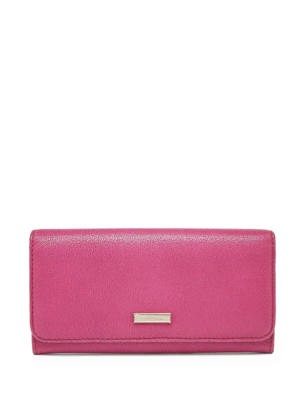 Burberry Pre-Owned cartera con placa del logo | rosado | Image 1
