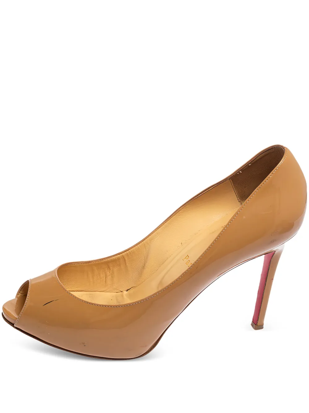 Pre-owned Christian Louboutin 100m Flo Pee Pumps