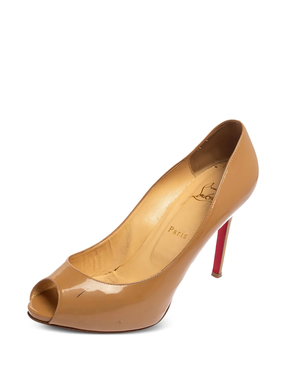 Christian Louboutin Pre-Owned zapatillas Flo Pee con tacón de 100mm | Image 2