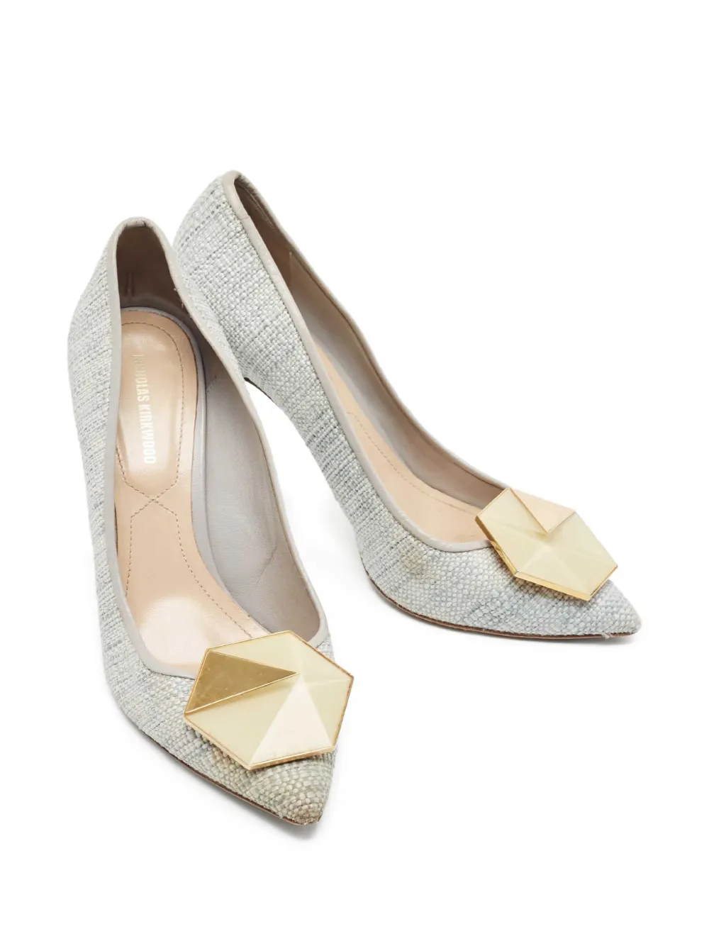 Nicholas Kirkwood pre-owned 110mm pointed-toe pumps | Image 2