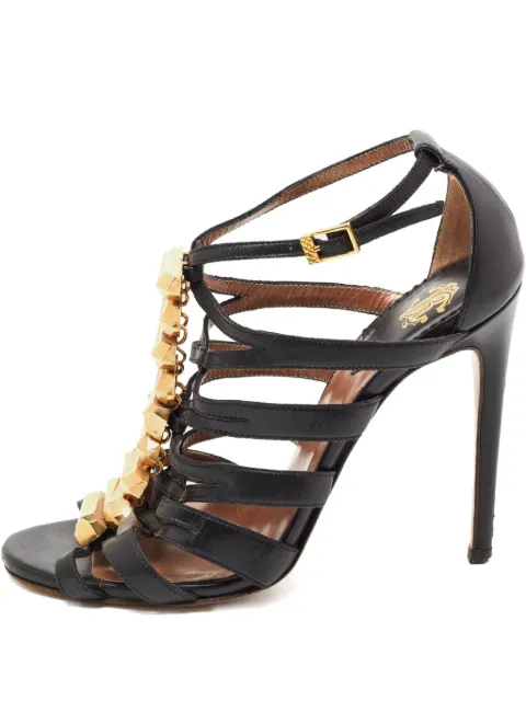 Roberto Cavalli Vintage Sandali con decorazione Pre-owned 110mm