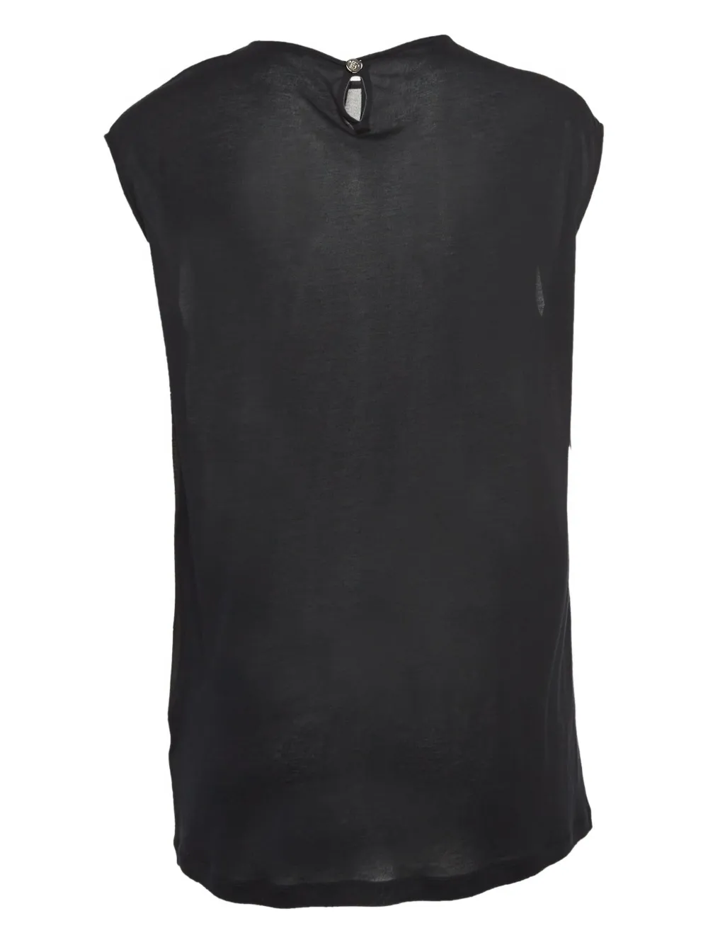 Pre-owned Versace Medusa-print T-shirt In Black