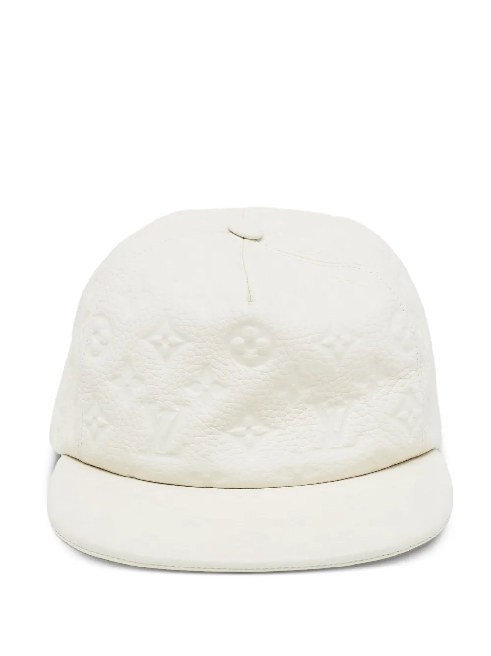 Louis Vuitton Pre-Owned x Virgil Abloh casquette Empreinte en cuir | blanc | Image 1