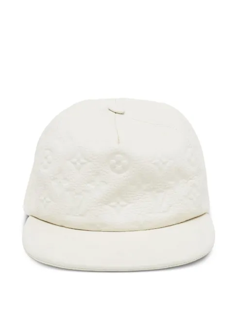 Louis Vuitton Pre-Owned x Virgil Abloh casquette Empreinte en cuir