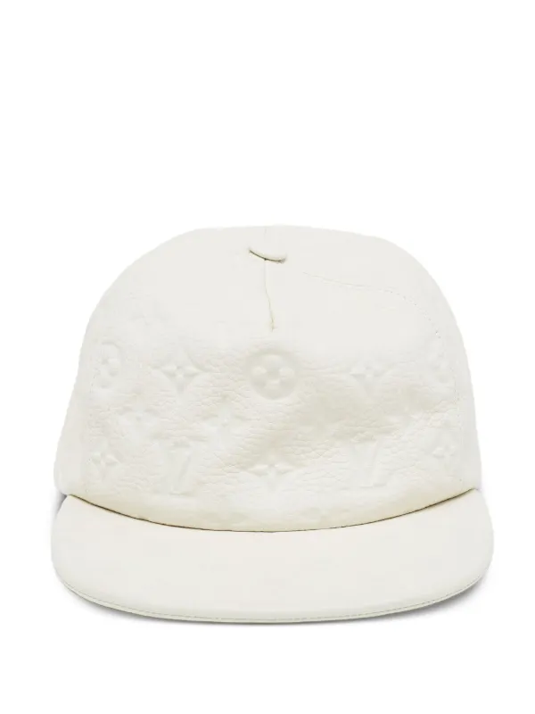 Louis Vuitton ホワイトデニム　ビーマイキャップ louis-vuitton-washed-3d-cap--