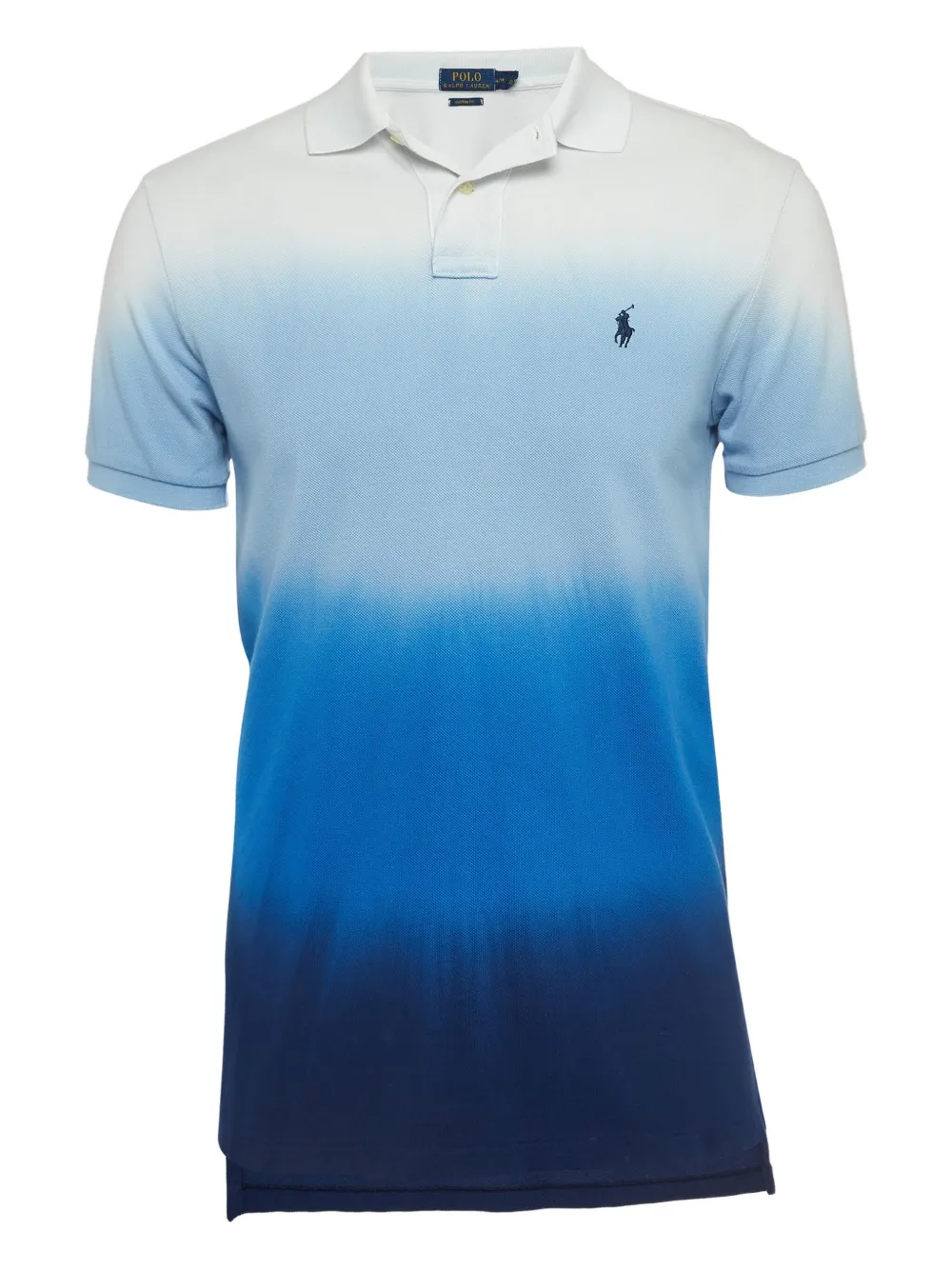 Polo Ralph Lauren Vintage プレオウンド オンブレ ポロシャツ - ブルー Polo Ralph Lauren Vintage プレオウンド オンブレ ポロシャツ - ブルー