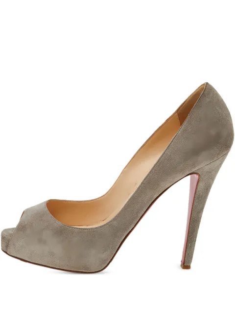 Christian Louboutin Pre-Owned zapatillas Hyper Prive con tacón de 125mm