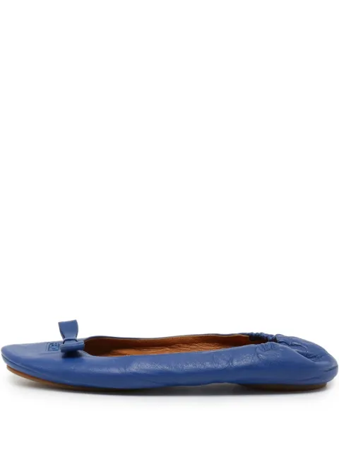 Fendi Pre-Owned flats con letras del logo