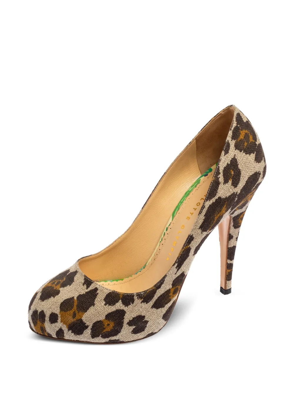 Charlotte Olympia Pre-owned 120mm leopard-print platform pumps | Image 2